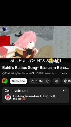 Instagoon on Instagram: "Nostalgia 🎶 Many fan-made songs about Baldi’s Basics actually became more popular than the game itself. YouTube creators like TheLivingTombstone, DAGames, and Random Encounters released songs inspired by the game, and several of them reached millions of views — far surpassing the player base of the original indie game. These songs helped Baldi’s Basics spread across meme culture and became a major reason why the game stayed popular for so long."