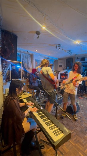 Our reunion Open Mic & Jam Night was INSANEEEE 🔥#show #Jam #energy #perform #showup