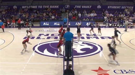 Lions Vision Update Alert! 🚨 Check out our post-game interviews with North Alabama Volleyball Head Coach Tristan Johnson and sophomore Kinslee McGowan recapping the Lions first ASUN victory against Austin Peay! #RoarLions🦁 | North Alabama Athletics