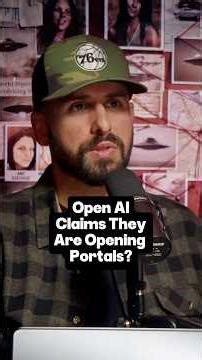 Open Al is opening Portals? #ai #portal #alien