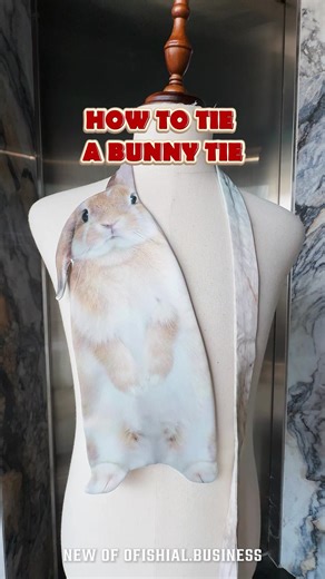 How to Tie an Animal-Themed Tie