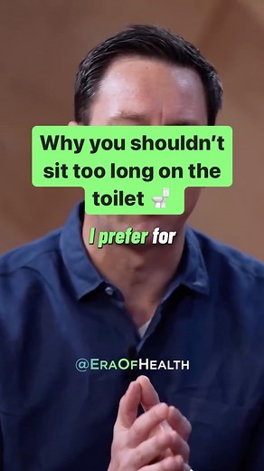 Why you should not spend too much time on the toilet 🚽 Sitting for extended periods can increase pressure on the veins in your rectum, leading to hemorrhoids or worsening existing ones. Hemorrhoids are swollen veins in the lower rectum and anus, often causing discomfort, itching, or bleeding. They occur when the veins around the anus or inside the rectum become inflamed due to pressure. Common causes include straining during bowel movements, prolonged sitting, chronic constipation, diarrhea, an