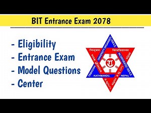 BIT Entrance Exam 2078 - Bachelor of Information technology - BIT Course in Nepal - What after +2 ?
