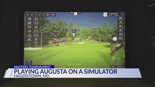 New Hub City golf simulator in Hagerstown