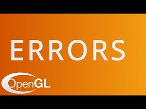 Dealing with Errors in OpenGL Video Lecture | Open GL: Basics to Expert - Game Development