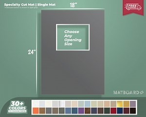 18x24” Specialty Single Matboard - Premium Matboard for Your Custom Art Projects and Photography. - Etsy