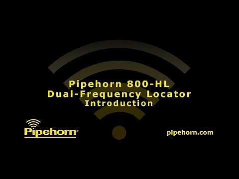 Pipehorn 800-HL Introduction