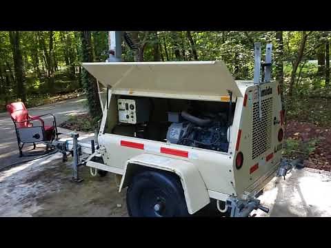 Terex Amida AL4000 Light Tower less than 400 hours Kubota engine