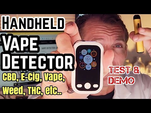 Best Handheld Vape Detector (Vape, Smoke, Weed, THC, CBD)