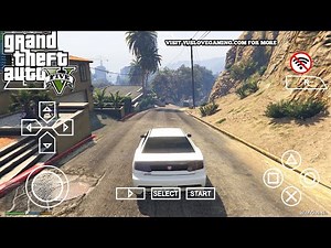 GTA V PSP ISO for Android | GTA 5 Mods Gameplay