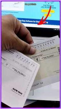Ab Ghanto ka kaam Montoo me. Print Cheques for Any Bank 🖨️With MoneyFlex Cheque Printing Software