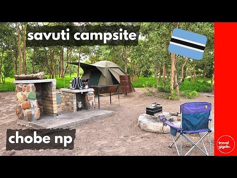 Campsite Review: Camp Savuti - Chobe National Park Savuti Marsh, Savuti Channel (Travel in Botswana)
