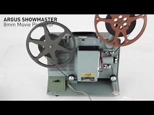 Argus Showmaster 8mm Projector Demo
