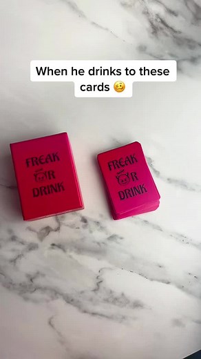Freak or Drink Drinking Card Game for Couples