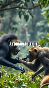 Mandrill vs. Baboon
