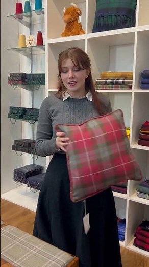 Tartan Cushions | Add a Touch of Scotland To Your Home #tartan #interiordesign #scottishheritage
