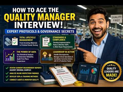 Mastering the Quality Manager Interview: A Guide to Apparel Quality Governance