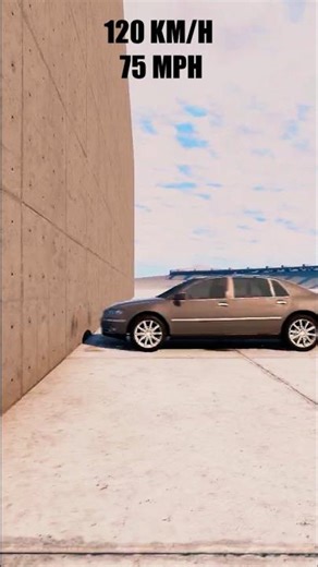 VW Phaeton W12 Speed Crash Test – Luxury Meets Brutal Impact 💥