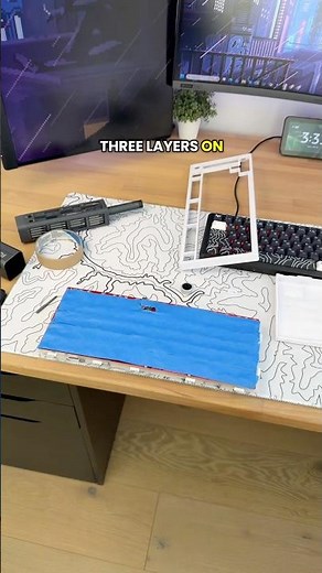 How to make your keyboard sound better #nwbuilds #keyboard #techtok #gaming #diykeyboard