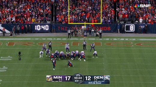 Lutz puts fifth made FG through uprights to make 17-15 game on 'SNF'