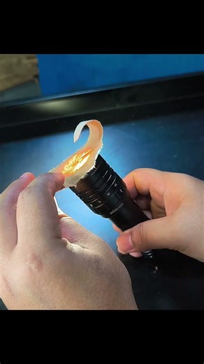Satisfying Video Burning Flashlight #flashlight