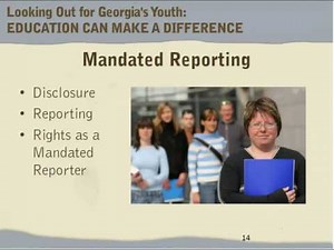 Mandated Reporting Video
