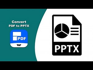 How to Turn Any PDF into a PowerPoint Presentation (PPTX) in Wondershare PDF Editor