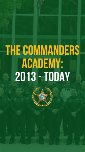 3.4K views · 32 reactions | From leadership development to critical decision-making, the Commanders Academy has trained 15 classes and 476 graduates since 2013. These numbers aren’t just stats—they represent the future of law enforcement leadership. ‍♀️ | Florida Sheriffs Association | Facebook