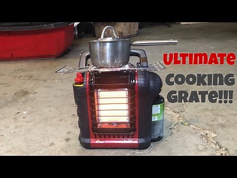 Ultimate Buddy Heater Cooking Grate !!! #mrheater #sonnenburgoutdoors