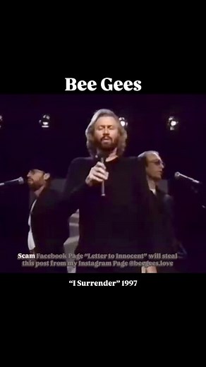Bee Gees singing “I Surrender” from their 1997 album “Still Waters” as part of their 1997 “Keppel Road” special.🌸 . . #barrygibb #robingibb #mauricegibb #gibbbrothers #beegees #andygibb #thebeegees #singersongwriter #musiclife #70s #90s #reelsvideo #explore #beegeesforever #beegeesfever #beegeesgold #beegeesone #explorepage #reels #barrygibbforever #instalike #facebookreels | beegees.love & Andy Gibb