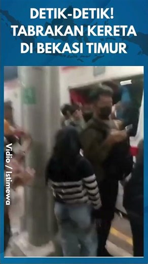 TABRAKAN KERETA BERUNTUN! Kecelakaan Tragis Kereta Argo Bromo dan KRL di Stasiun Bekasi Timur