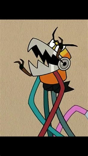 My life as a teenage robot scene wild imagination