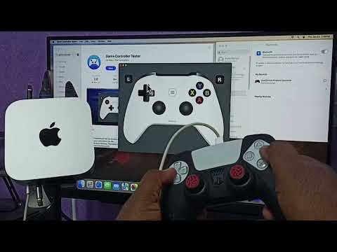 Connect Sony PS5 DualSense Wireless Game Controller to Mac Mini M4/M5 on macOS Without USB Cable