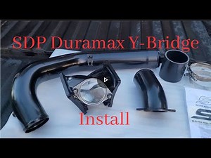 LBZ Duramax SDP Y Bridge Install