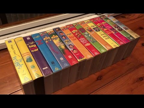 My Wiggles VHS and DVD Collection
