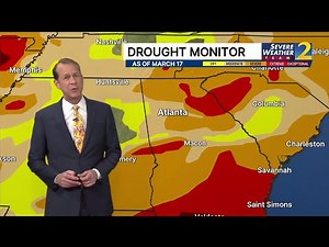 Moderate to extreme drought across north Georgia with lack of rainfall so far this year