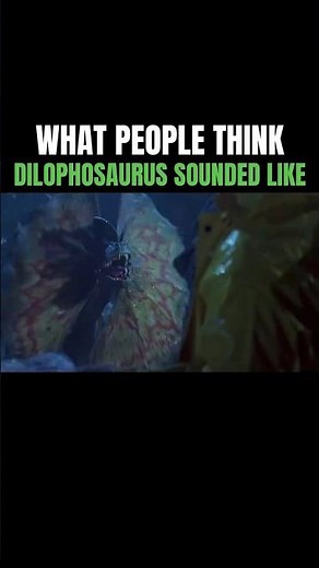 What Dilophosaurus Actually Sounded Like
