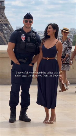 39K views · 9.4K reactions | Successfully convinced the police that I didn’t steal the jewellery from the Louvre | Pat Ch | Facebook