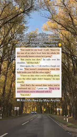 "This book was perfection. May Archer always finds a way to make her stories so incredibly heartwarming and hilarious. KISS MY AXE had me laughing and crying (they were happy tears.) Big moments and an entire cast of characters kept me enjoying the story, but the romance between Griffin and Beckett ... ✨️sighs dreamily✨️ these two were absolutely wonderful. How to share without giving away the story? • adorable "enemies" to rivals to lovers • quirky town and gossiping residents • THEMES and puns