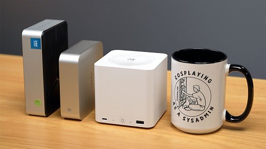 Mini NASes marry NVMe to Intel's efficient chip