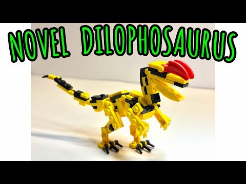 LEGO Jurassic Park Novel Dilophosaurus Tutorial