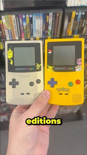 Check out these special edition Pokemon Game Boy Colors!