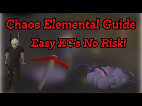Chaos Elemental Lure Guide OSRS | No Risk | EZ Pet and D-Pick! Iron Friendly 2025