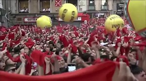 Spain's Pamplona bull-running fest back with a bang