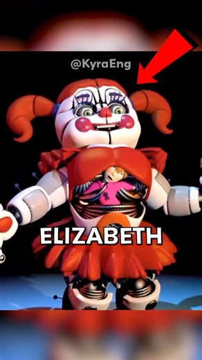 If Elizabeth AWOKE inside Circus Baby... 🍦💀 #fnaf