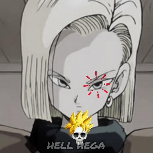 #trunks vs android 18 #trunks #anime #viral