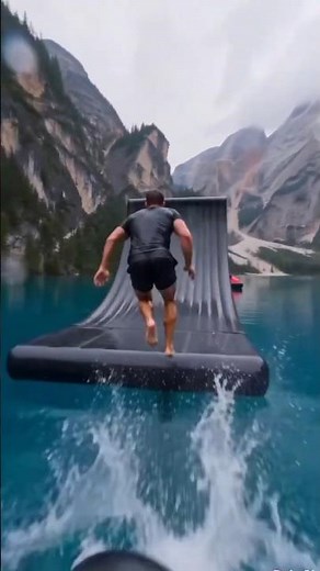 POV: Can You Survive This Extreme Floating Obstacle Challenge? 😱