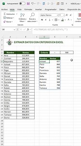 15K views · 227 reactions | Extraer datos de una tabla dependiendo de un criterio #Excel #office #tutorial | El Pollo Excel-ero | Facebook