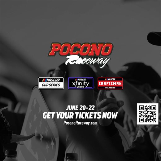Start Your Summer at Pocono Raceway! NASCAR Returns June 20-22 for an action-packed weekend in PA. Pack the cooler and head to the Pocono Mountains for The Great American Getaway 400 presented by VISITPA. Kids 12 and under are free all weekend! | Pocono Raceway | Facebook