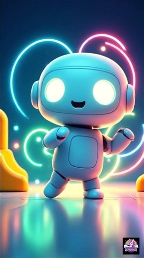 “Cutest robot you’ll see today! 🤖💙 Watch till the end!”